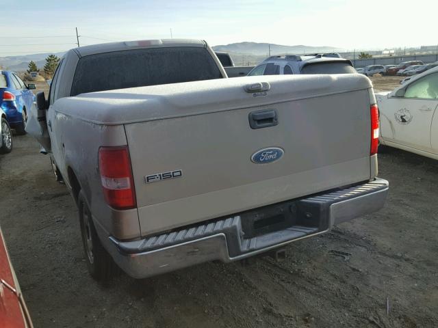 1FTRF12W77KB48075 - 2007 FORD F150 GOLD photo 3