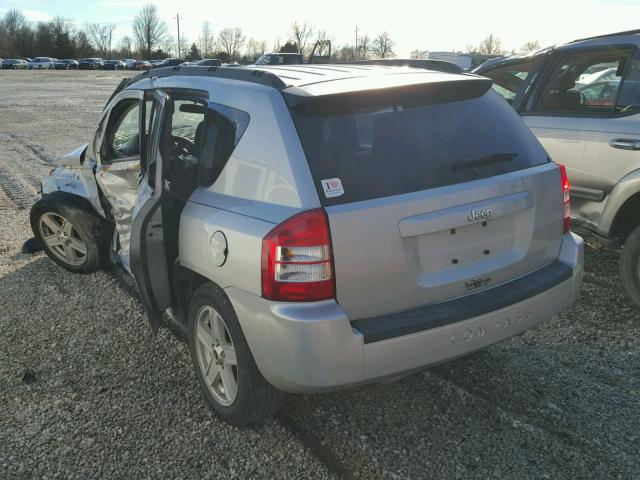 1J4NT4FB9AD589812 - 2010 JEEP COMPASS SP SILVER photo 3