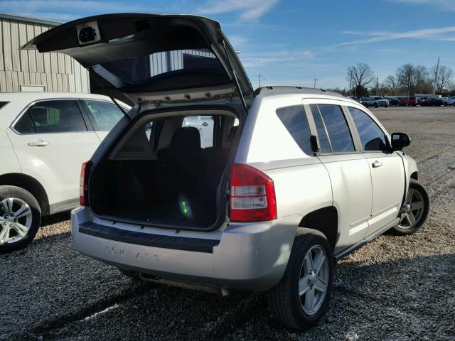 1J4NT4FB9AD589812 - 2010 JEEP COMPASS SP SILVER photo 4