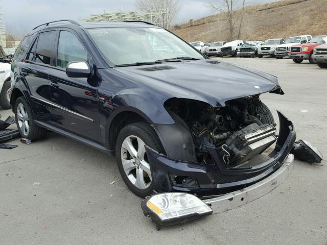 4JGBB25E99A516766 - 2009 MERCEDES-BENZ ML BLUE photo 1