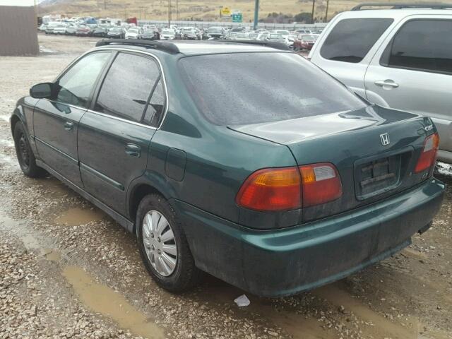 1HGEJ8546XL031003 - 1999 HONDA CIVIC EX მწვანე ფოტო 3