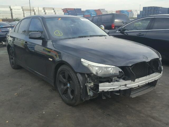 WBANU53568CT05492 - 2008 BMW 528 I BLACK photo 1