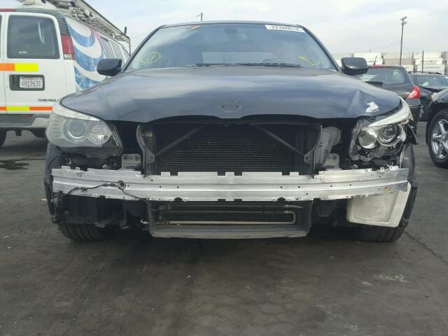 WBANU53568CT05492 - 2008 BMW 528 I BLACK photo 9