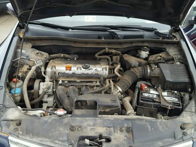 1HGCP26428A121523 - 2008 HONDA ACCORD LXP BLUE photo 7