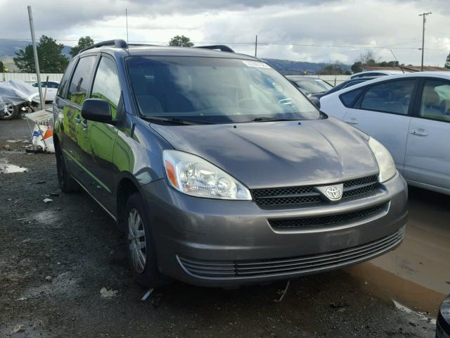 5TDZA23C54S119171 - 2004 TOYOTA SIENNA CE BROWN photo 1