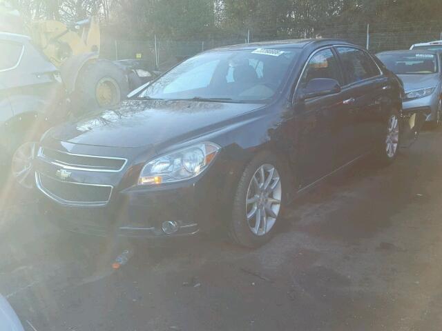 1G1ZK57709F217729 - 2009 CHEVROLET MALIBU LTZ BLACK photo 2