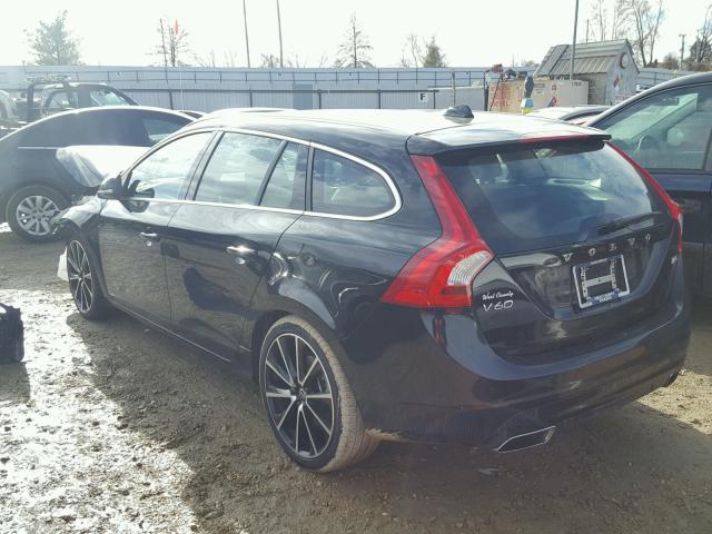 YV140MEK6H1351479 - 2017 VOLVO V60 T5 BLACK photo 3