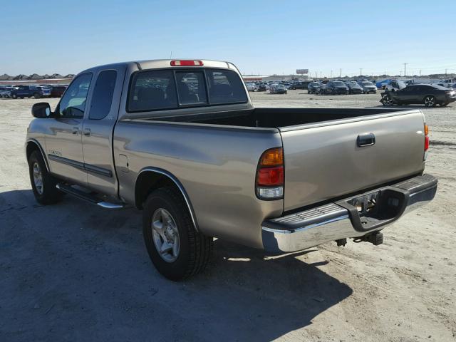 5TBRT34164S449634 - 2004 TOYOTA TUNDRA ACC GOLD photo 3