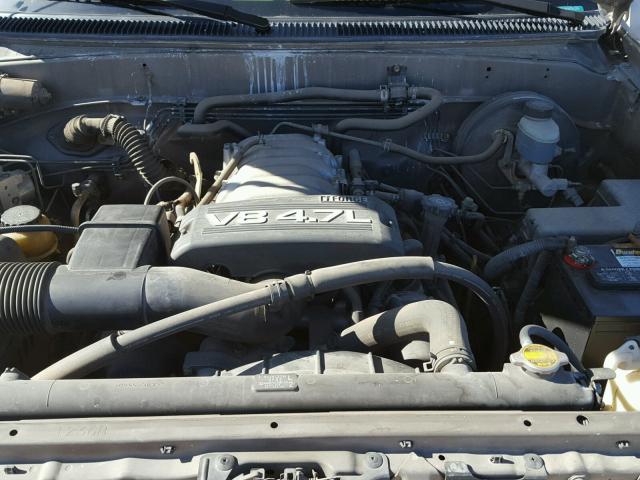 5TBRT34164S449634 - 2004 TOYOTA TUNDRA ACC GOLD photo 7