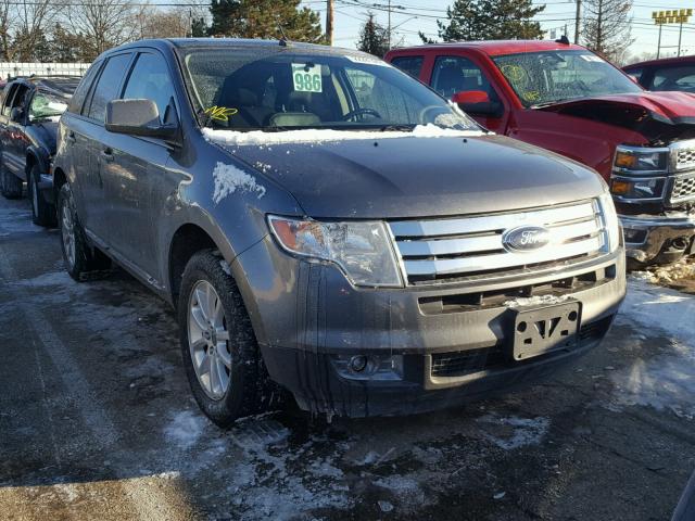 2FMDK3JC4ABA43418 - 2010 FORD EDGE SEL GRAY photo 1