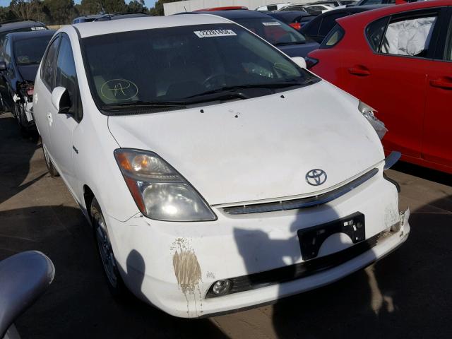 JTDKB20U683304039 - 2008 TOYOTA PRIUS WHITE photo 1