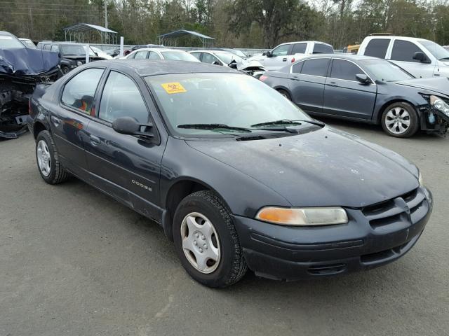 1B3EJ46C3WN226848 - 1998 DODGE STRATUS BLACK photo 1