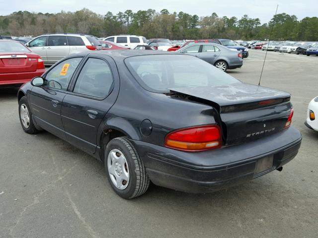 1B3EJ46C3WN226848 - 1998 DODGE STRATUS BLACK photo 3