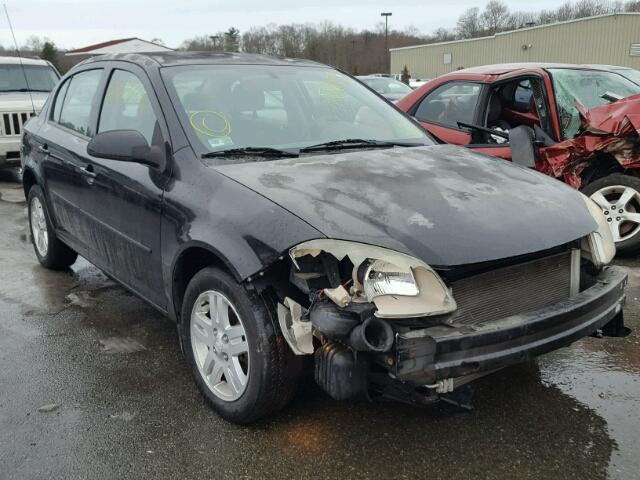 1G1AL52F157578528 - 2005 CHEVROLET COBALT LS BLACK photo 1