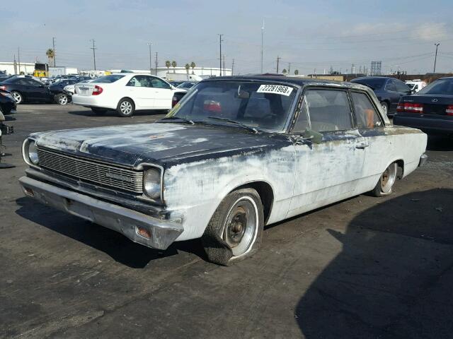 A7KS60A161285 - 1967 AMERICAN MOTORS RAMBLER GRAY photo 2