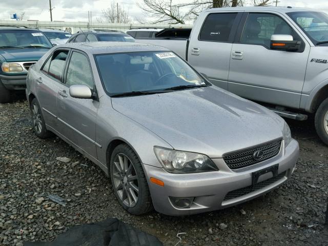 JTHBD192040093436 - 2004 LEXUS IS 300 SILVER photo 1