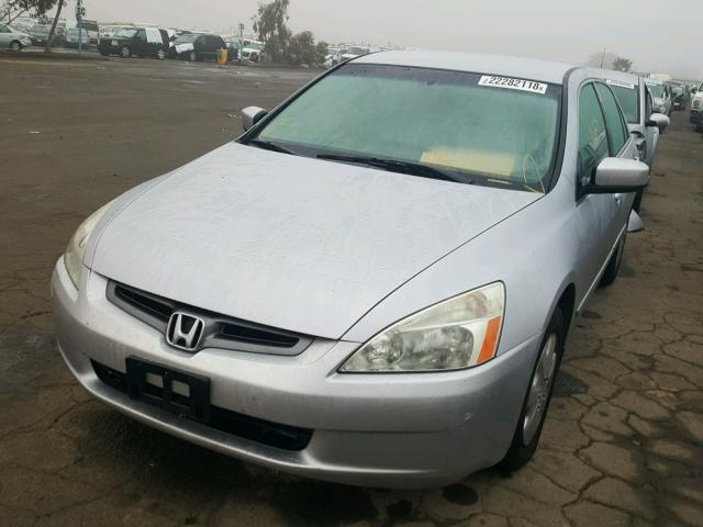 1HGCM56435A129426 - 2005 HONDA ACCORD LX SILVER photo 2