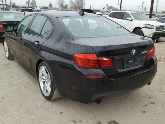 WBA5B1C50FD918794 - 2015 BMW 535 I BLACK photo 3