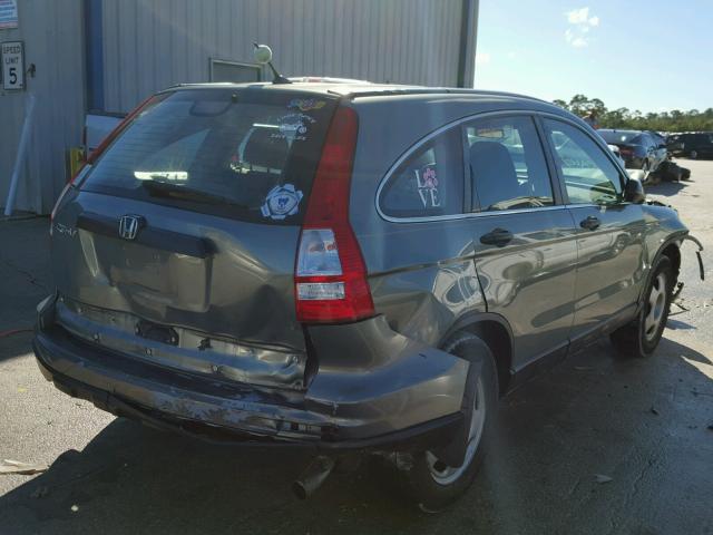 5J6RE3H39BL060833 - 2011 HONDA CR-V LX BLUE photo 4