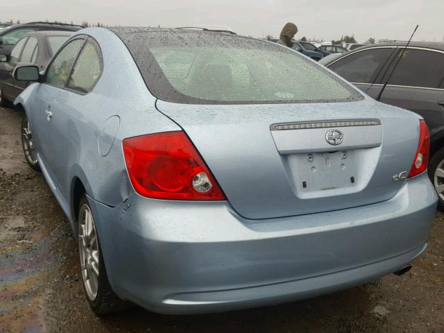 JTKDE167770200311 - 2007 TOYOTA SCION TC Mavi foto 3