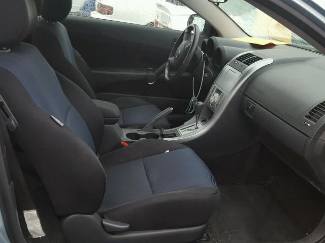 JTKDE167770200311 - 2007 TOYOTA SCION TC BLUE photo 5