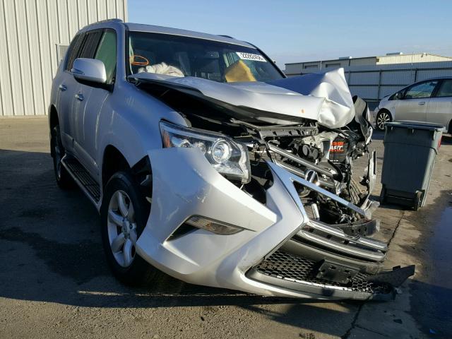 JTJBM7FX1E5083083 - 2014 LEXUS GX BASE SILVER photo 1