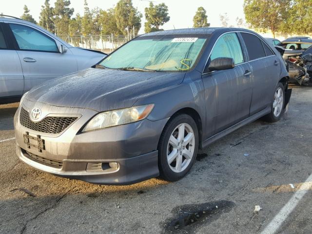 4T1BK46K68U573679 - 2008 TOYOTA CAMRY LE CHARCOAL photo 2