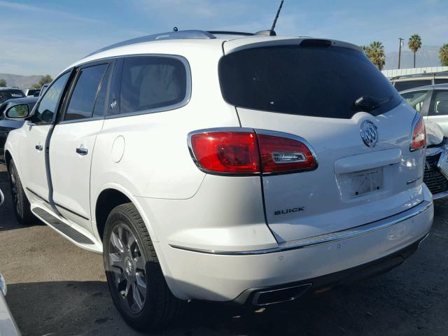 5GAKRCKD9GJ280894 - 2016 BUICK ENCLAVE WHITE photo 3