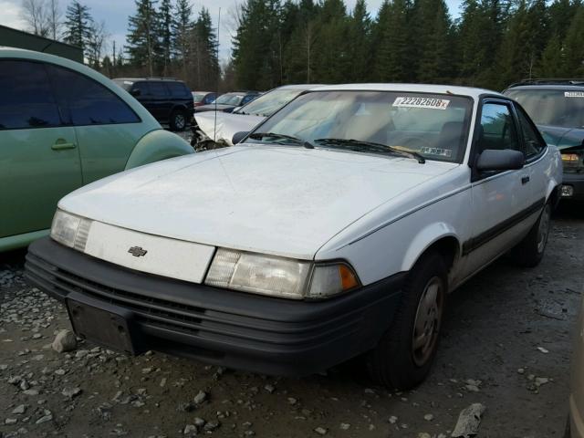 1G1JC1445R7191278 - 1994 CHEVROLET CAVALIER V WHITE photo 2