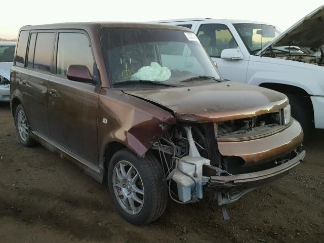 JTLKT334X64118109 - 2006 TOYOTA SCION XB BROWN photo 1