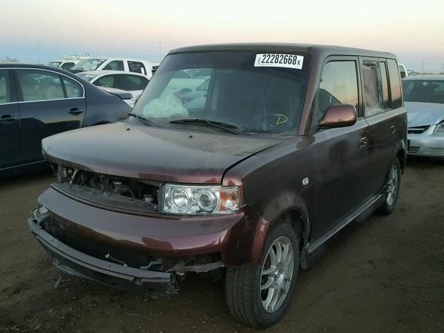 JTLKT334X64118109 - 2006 TOYOTA SCION XB BROWN photo 2