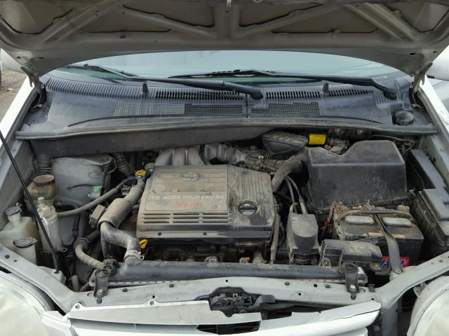 4T3ZF13C42U423101 - 2002 TOYOTA SIENNA LE SILVER photo 7