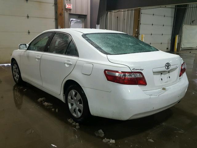 4T1BE46K48U792955 - 2008 TOYOTA CAMRY CE WHITE photo 3