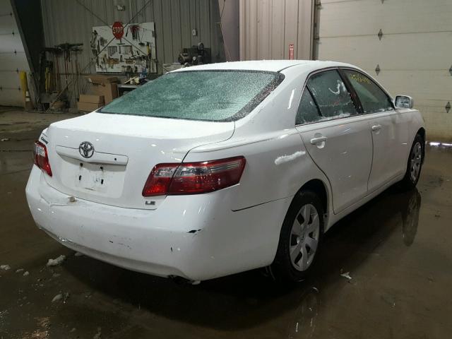 4T1BE46K48U792955 - 2008 TOYOTA CAMRY CE WHITE photo 4