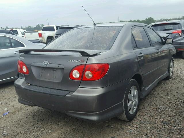 1NXBR32EX7Z815698 - 2007 TOYOTA COROLLA GRAY photo 4