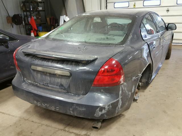 2G2WP552481145186 - 2008 PONTIAC GRAND PRIX BLUE photo 4