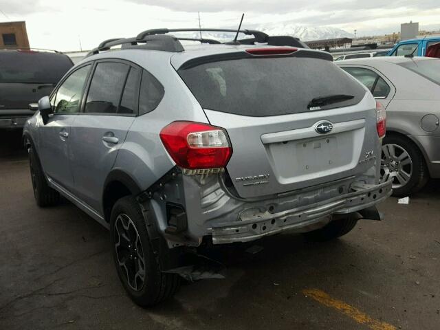 JF2GPAWC5D2890282 - 2013 SUBARU XV CROSSTR SILVER photo 3