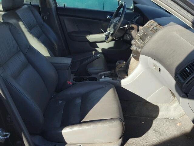 1HGCM56856A049095 - 2006 HONDA ACCORD EX BLUE photo 5