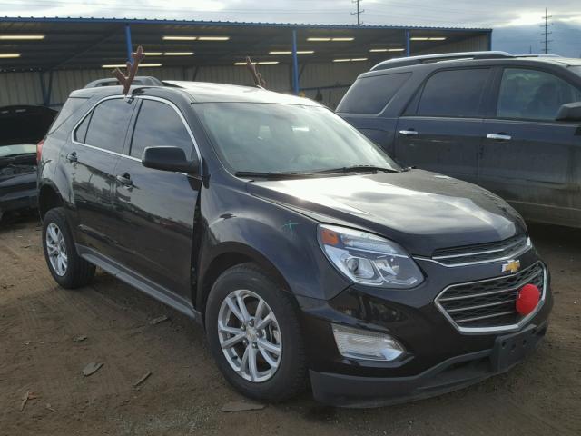 2GNFLFE30H6227335 - 2017 CHEVROLET EQUINOX LT BLACK photo 1