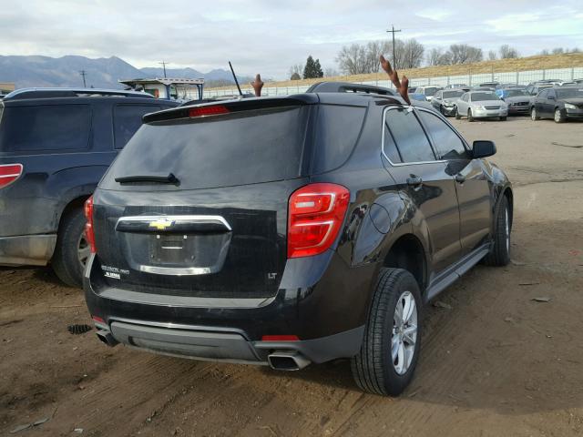 2GNFLFE30H6227335 - 2017 CHEVROLET EQUINOX LT BLACK photo 4