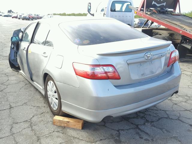 4T1BE46K67U515478 - 2007 TOYOTA CAMRY NEW SILVER photo 3