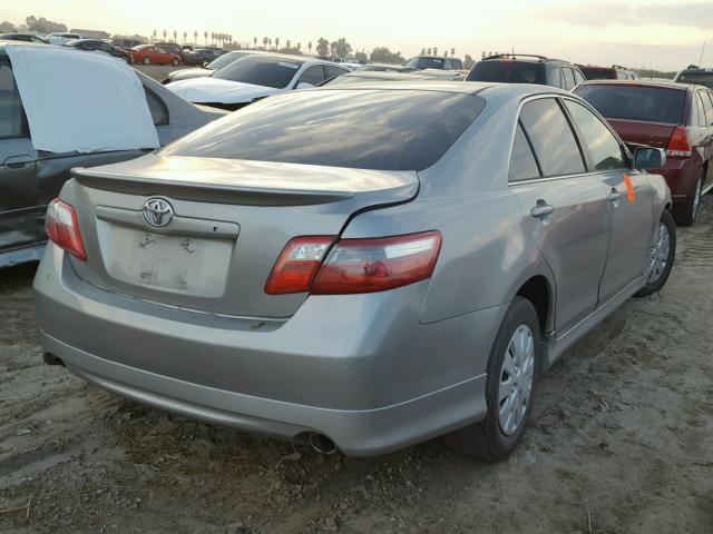 4T1BE46K67U515478 - 2007 TOYOTA CAMRY NEW SILVER photo 4