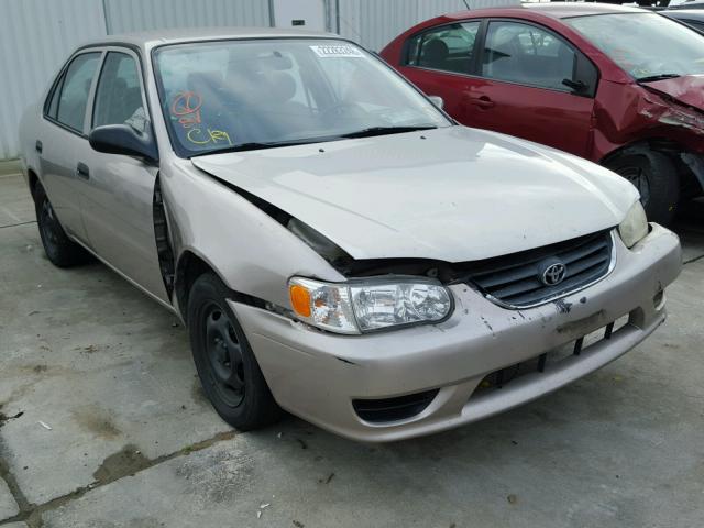 1NXBR12EX2Z618138 - 2002 TOYOTA COROLLA CE BEIGE photo 1