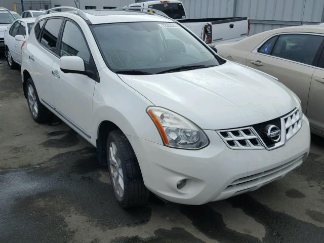 JN8AS5MT9CW274335 - 2012 NISSAN ROGUE S WHITE photo 1