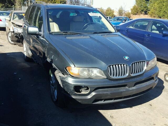 5UXFA13536LY30949 - 2006 BMW X5 3.0I GRAY photo 1