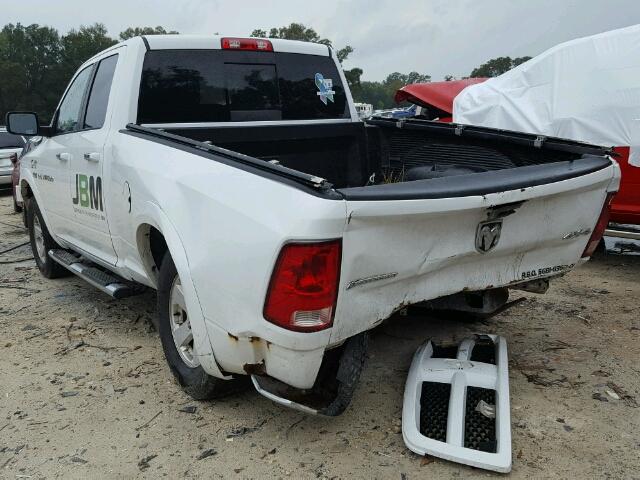 1C6RD7GT6CS177382 - 2012 DODGE RAM 1500 S WHITE photo 3