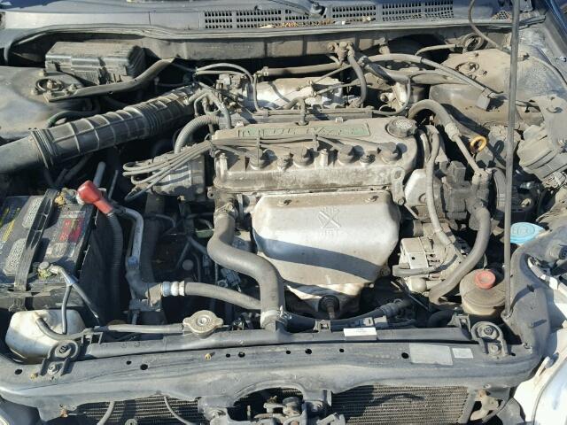 1HGCG6650XA001699 - 1999 HONDA ACCORD LX BLACK photo 7