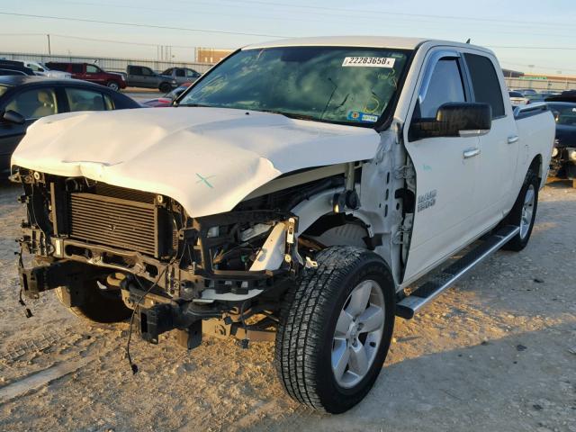 1C6RR6LM2GS214444 - 2016 RAM 1500 SLT WHITE photo 2