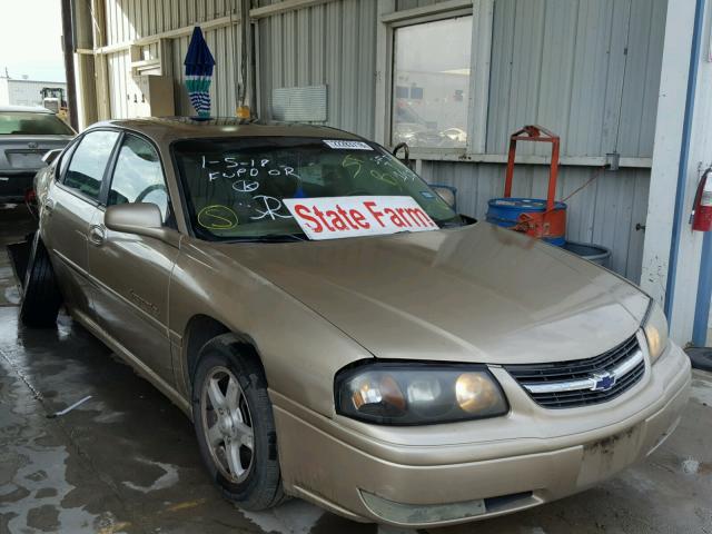 2G1WH52K049276343 - 2004 CHEVROLET IMPALA GOLD photo 1