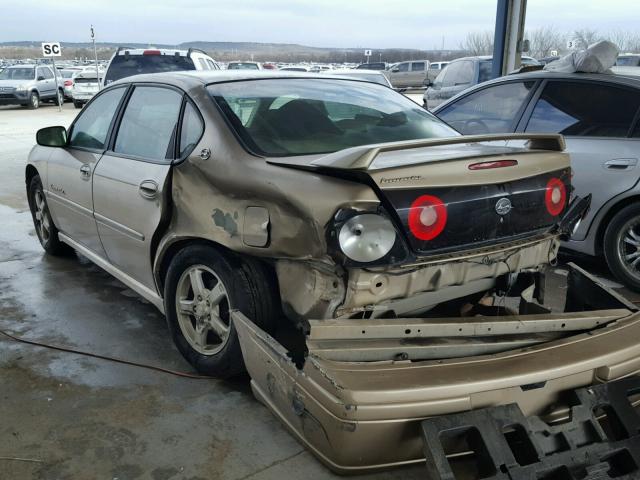 2G1WH52K049276343 - 2004 CHEVROLET IMPALA GOLD photo 3